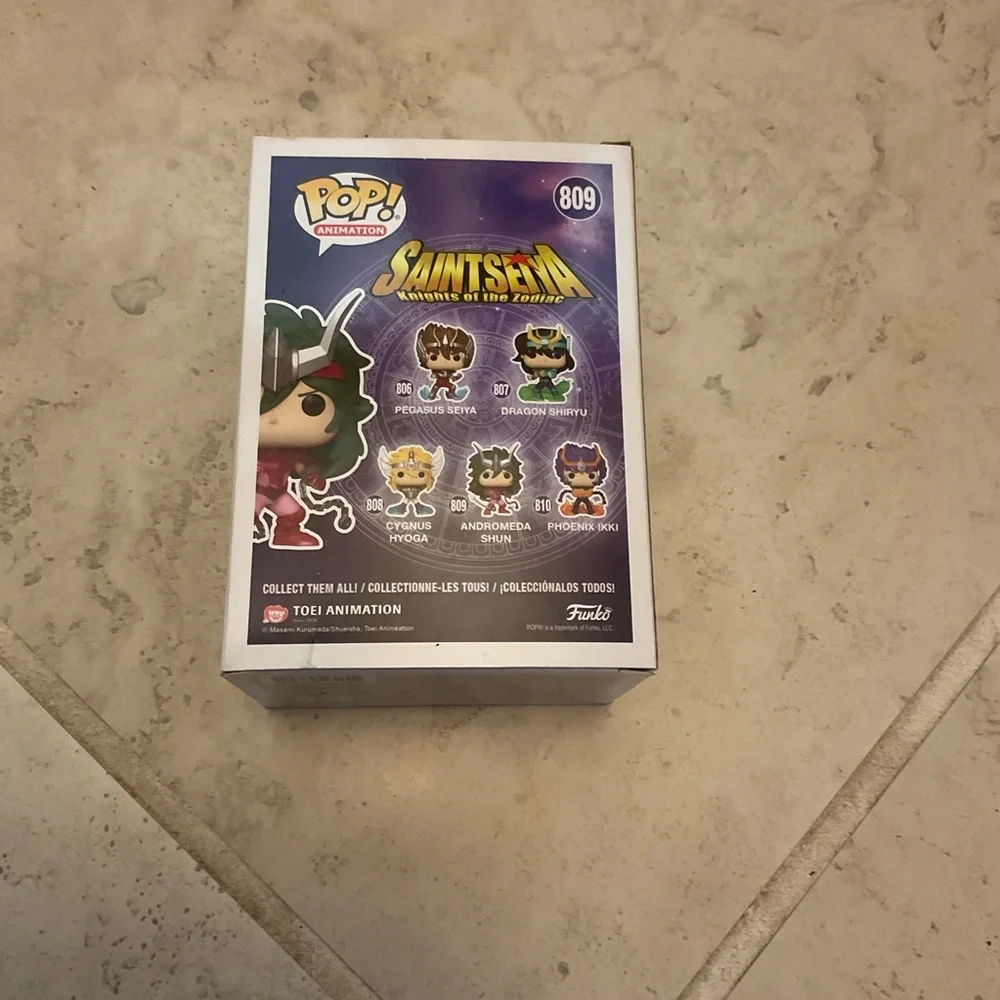 Funko Pop! #809 Animation Andromeda Shun Figure NIB Knights of Zodiac - Picture 2 of 3